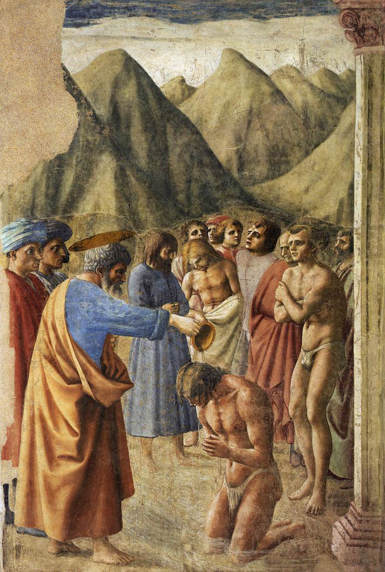 MASACCIO_TheBaptismOfTheNeophytes1